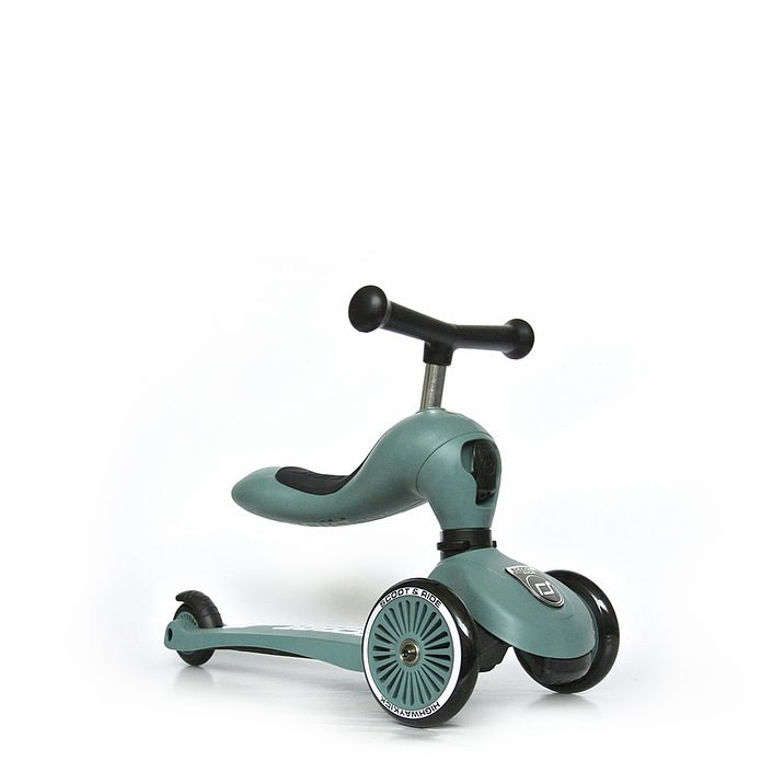 Scoot & Ride Highwaykick Kismotor/Roller - Sötétzöld (96269)-0