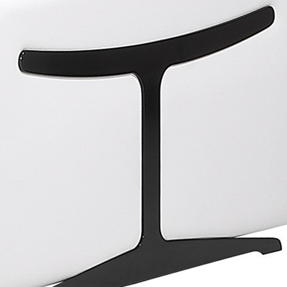 White Italian Leather Modular L Shaped Seven Piece Corner Sectional With Console-6