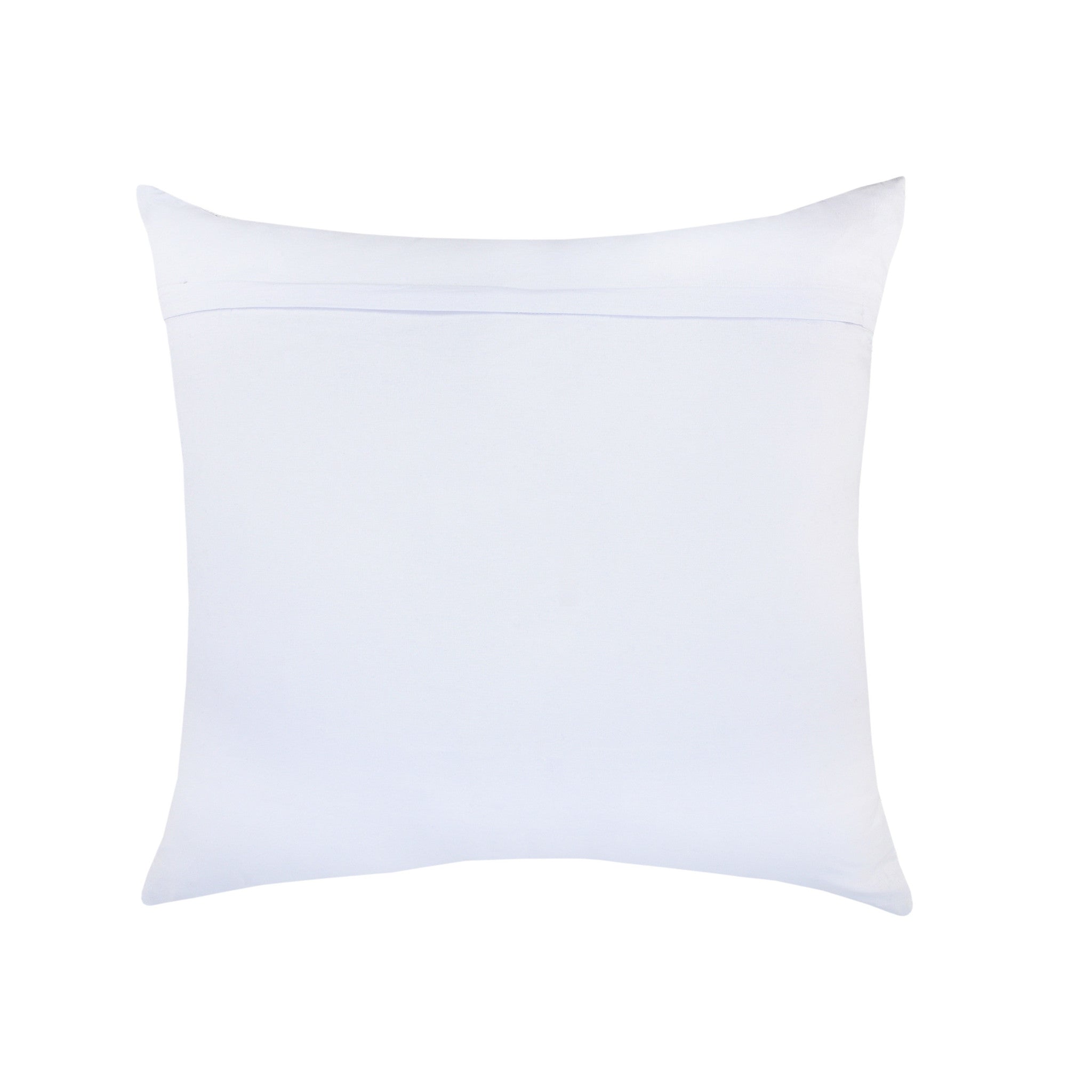 Set of Two 18" X 18" Blue Beach Chevron Cotton Zippered Pillow-2