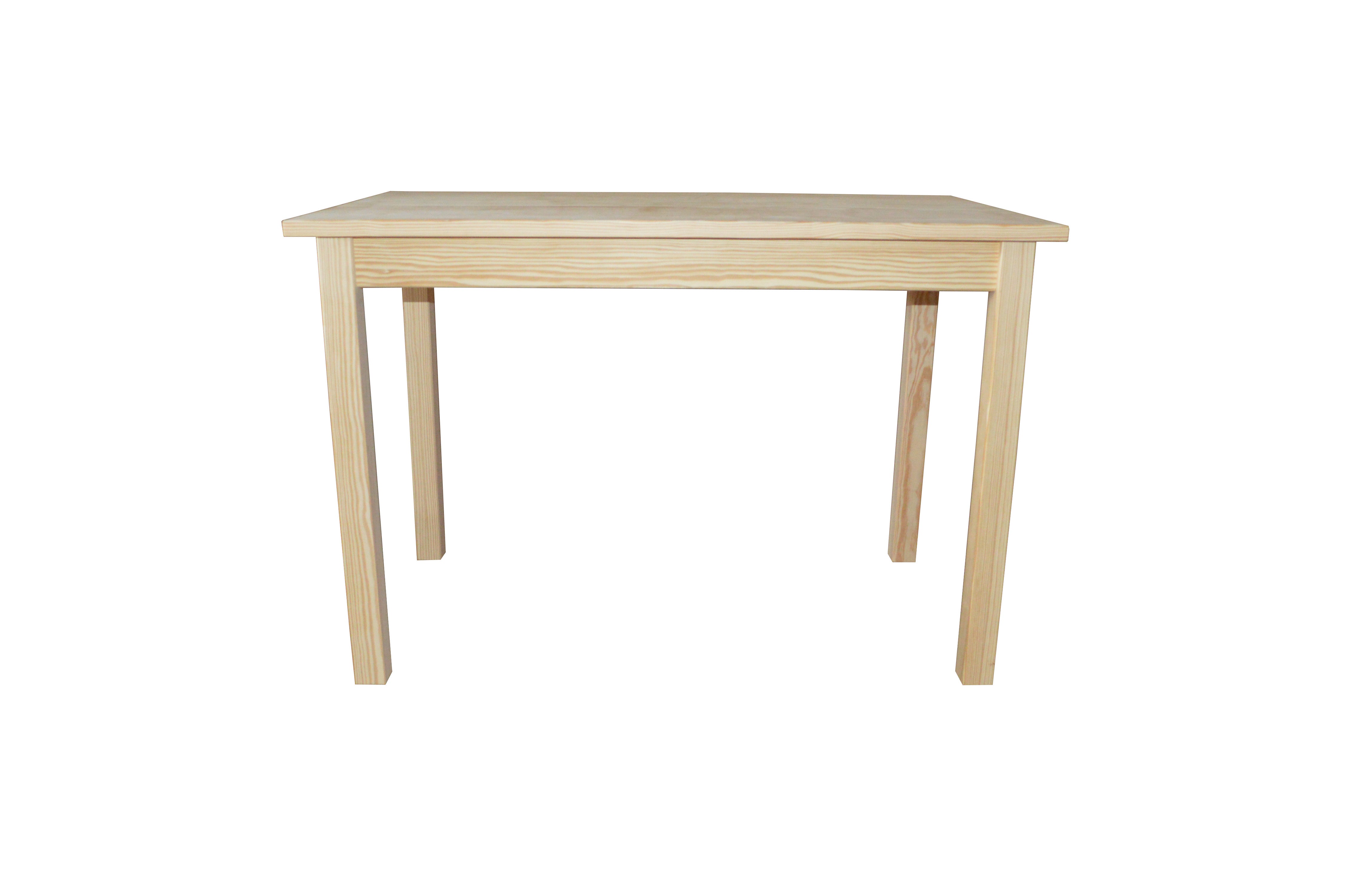 48" Natural Solid Wood Dining Table-3