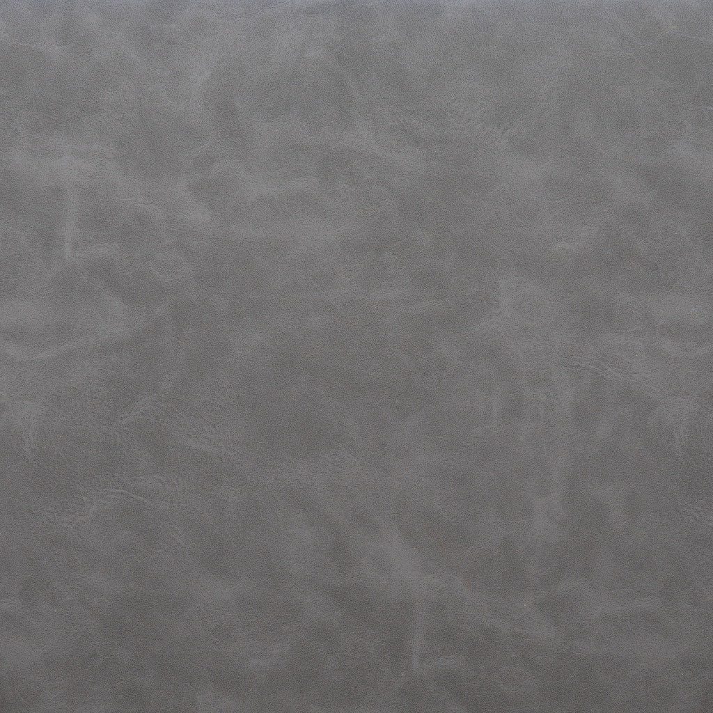 30" Gray And Black Faux Leather And Steel Bar Height Bar Chair-8