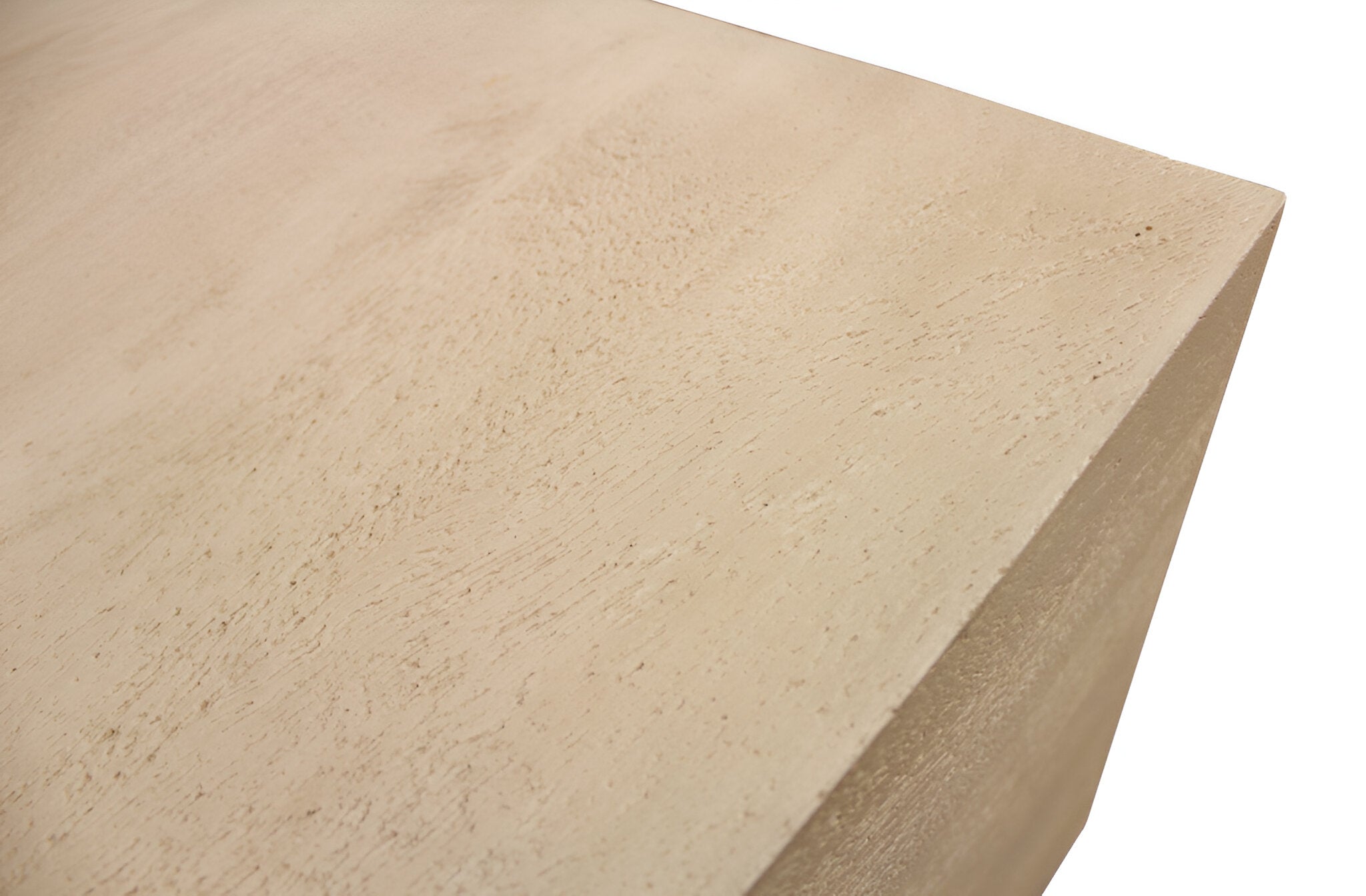 66" Natural Solid Wood Distressed Coffee Table-6