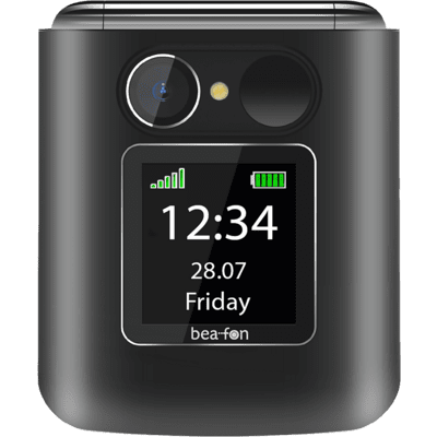 Telefon komórkowy Beafon Bea-fon Fold 10 LTE black (Fold10LTE_EU001B)-0