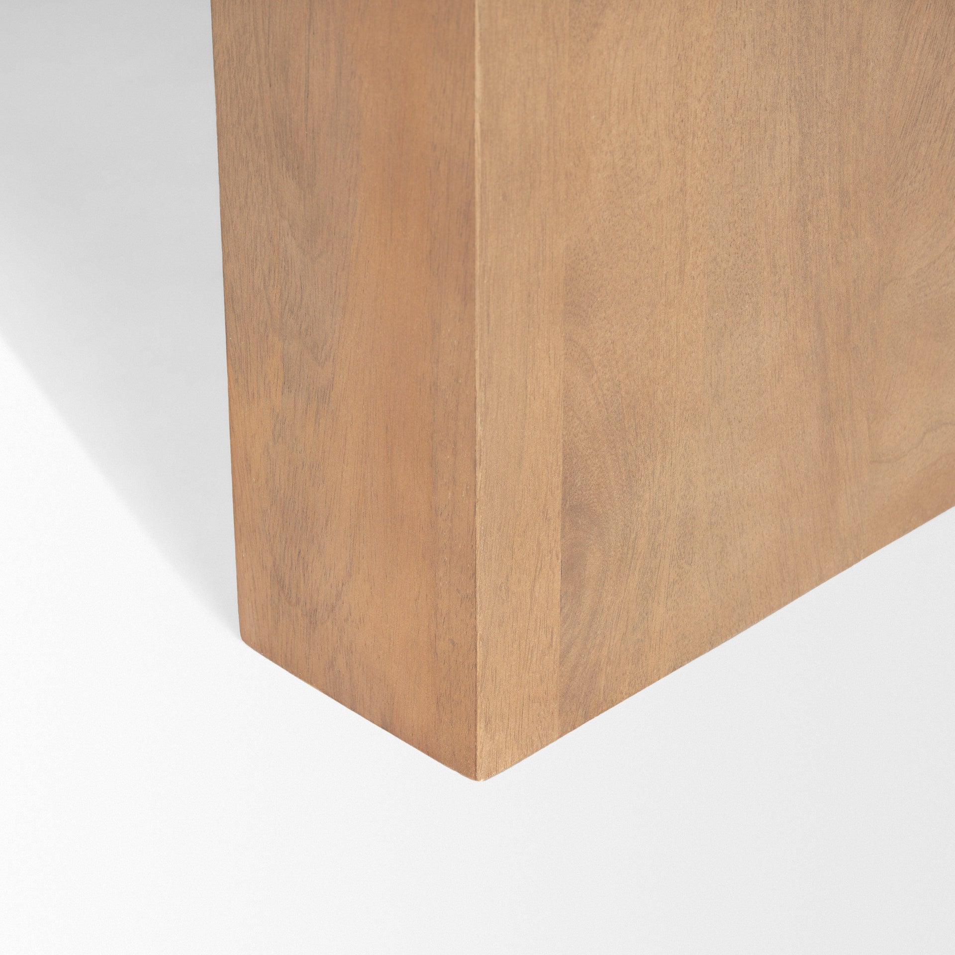 48" Natural Solid Wood Sled Coffee Table-6