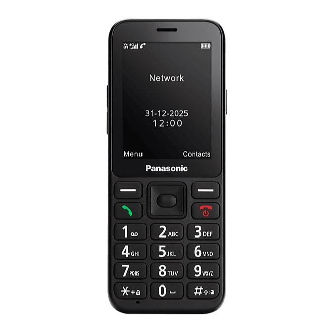 Panasonic KX-TU250EXB mobiltelefon fekete (KX-TU250EXB)-0