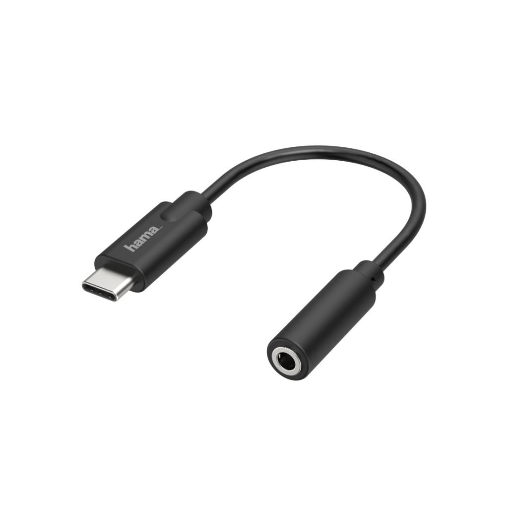 Hama 00205282 kabel k mobilnímu telefonu Černá USB C 3.5mm (hama205282)-0