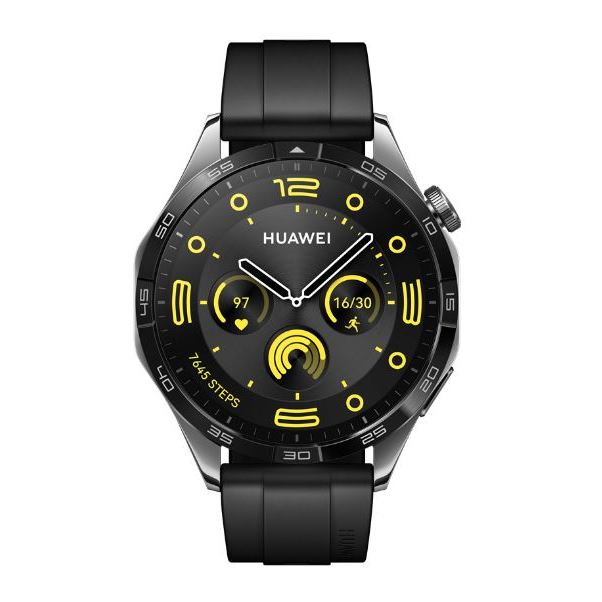Huawei WATCH GT 4 3,63 см (1.43") AMOLED 46 мм Цифров 466 x 466 пиксела Черен Wi-Fi GPS (сателитен) (55020BGS)-0