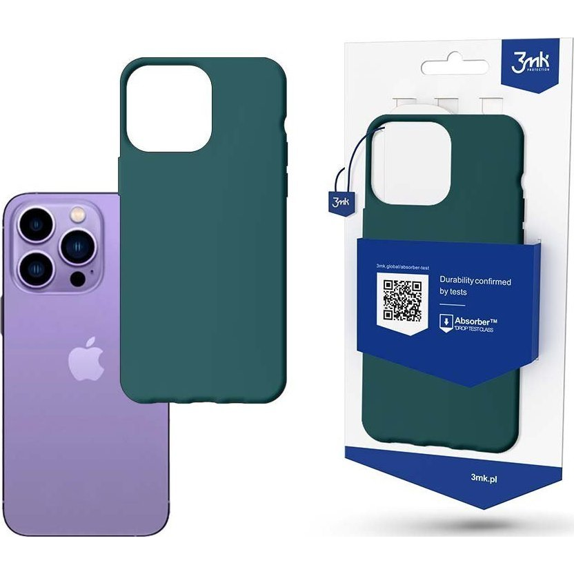 3mk Matt TPU anyagú Telefontok lovag Apple iPhone 14 Pro (5903108476768)-0