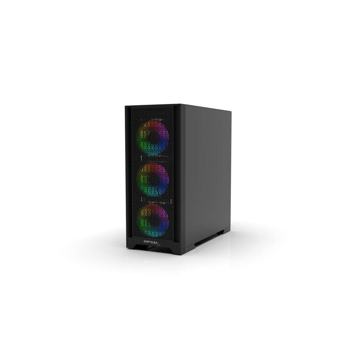 Inca EMG-17XB Számítógépház - Fekete (EMG-17XB)-0