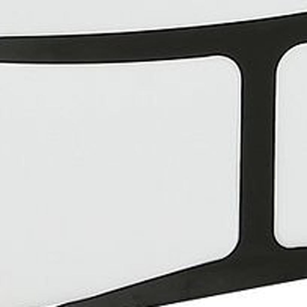 White Italian Leather Power Reclining U Shaped Eight Piece Sectional With Console-5