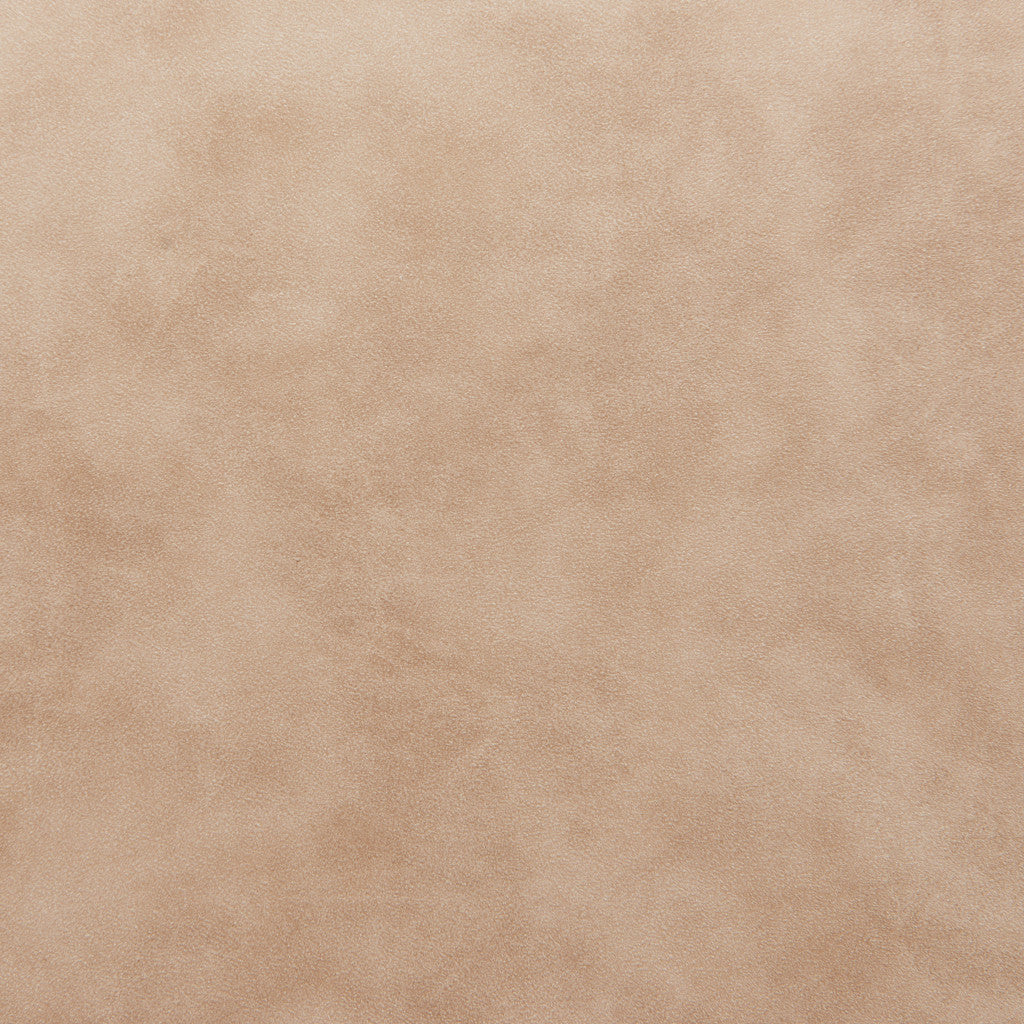 Set of Two Beige Wood and Fabric Low Back Bar Chairs-5