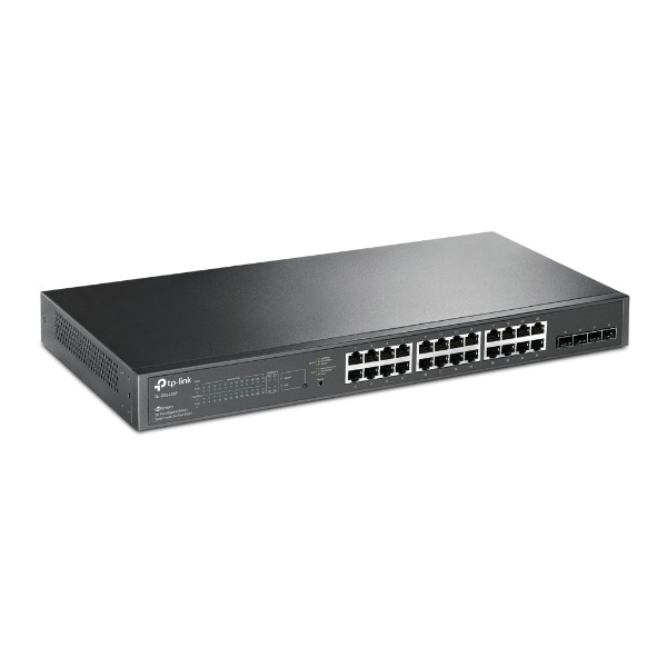 TP-Link TL-SG2428P switch-uri Gestionate L2/L2+ Gigabit Ethernet (10/100/1000) Power over Ethernet (PoE) Suport 1U Negru (TL-SG2428P)-0