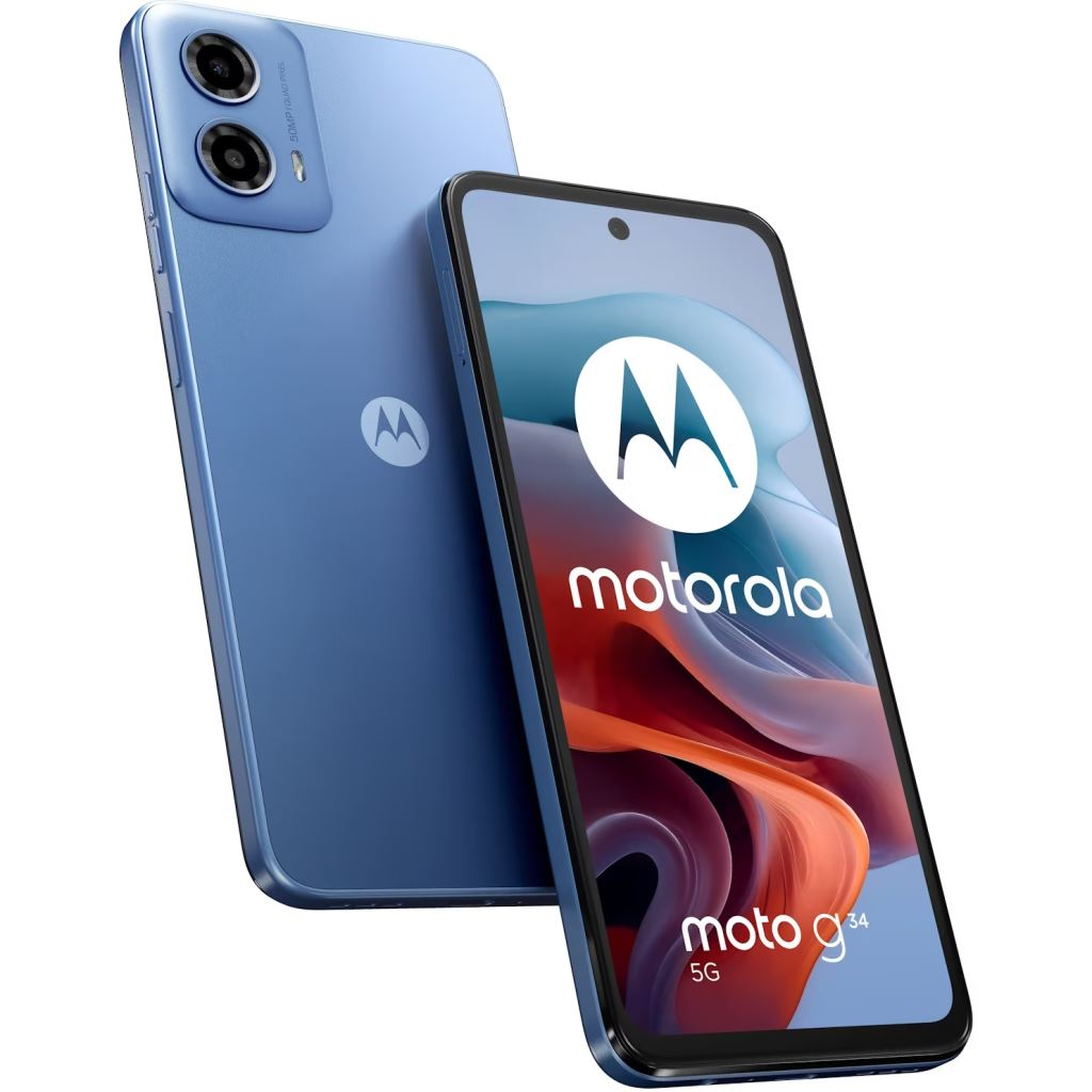 Smartfon Motorola Smartfon moto g34 8/128 GB Forever Blue (PB0J0030PL)-0