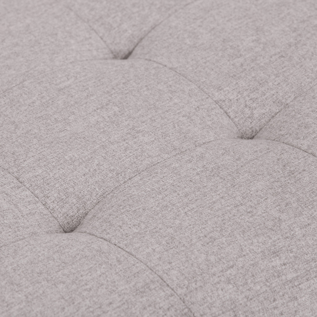 34" Dark Brown and Cloud Upholstery Storage Ottoman-8