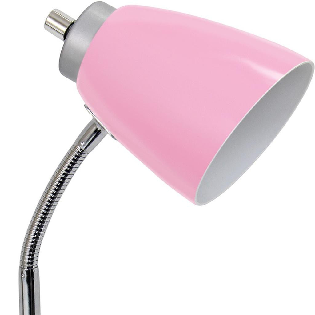 19" Pink USB Table Lamp-3