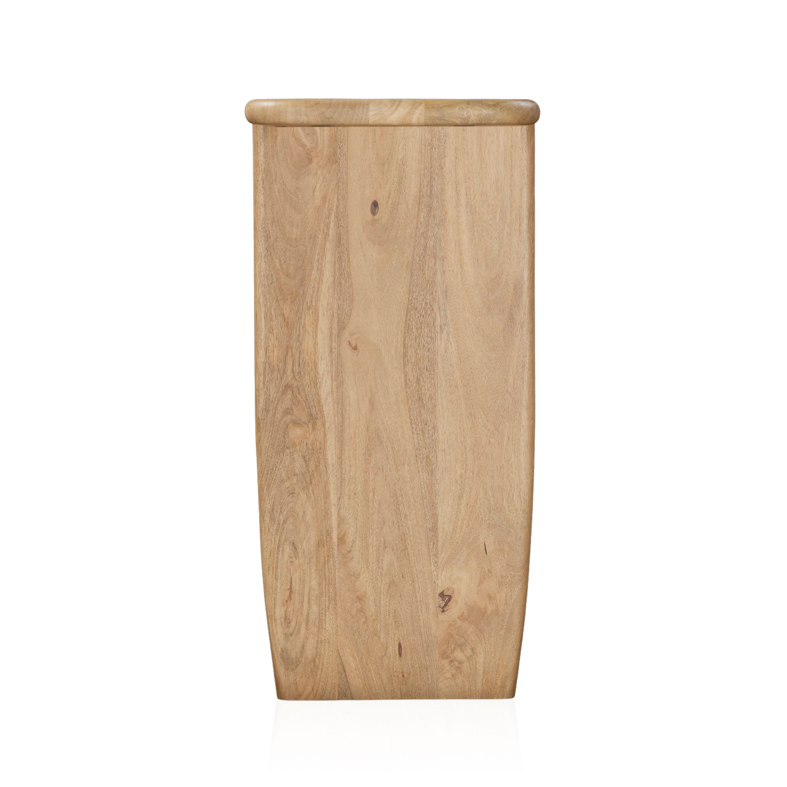 52" Natural Solid Wood Solid Console Table-3