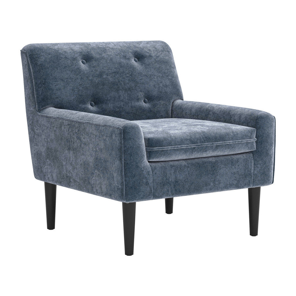 30" Gray Upholstered Arm Chair-1