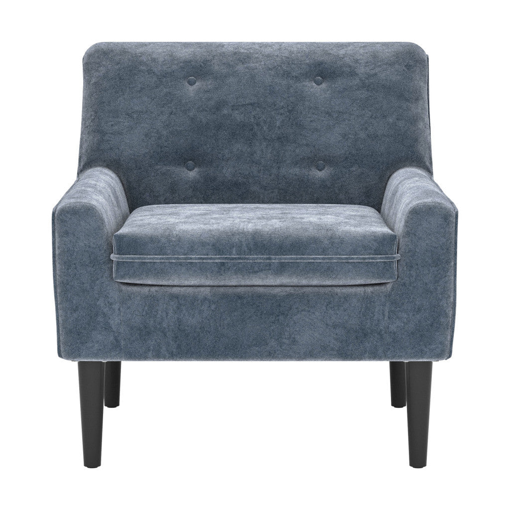 30" Gray Upholstered Arm Chair-3