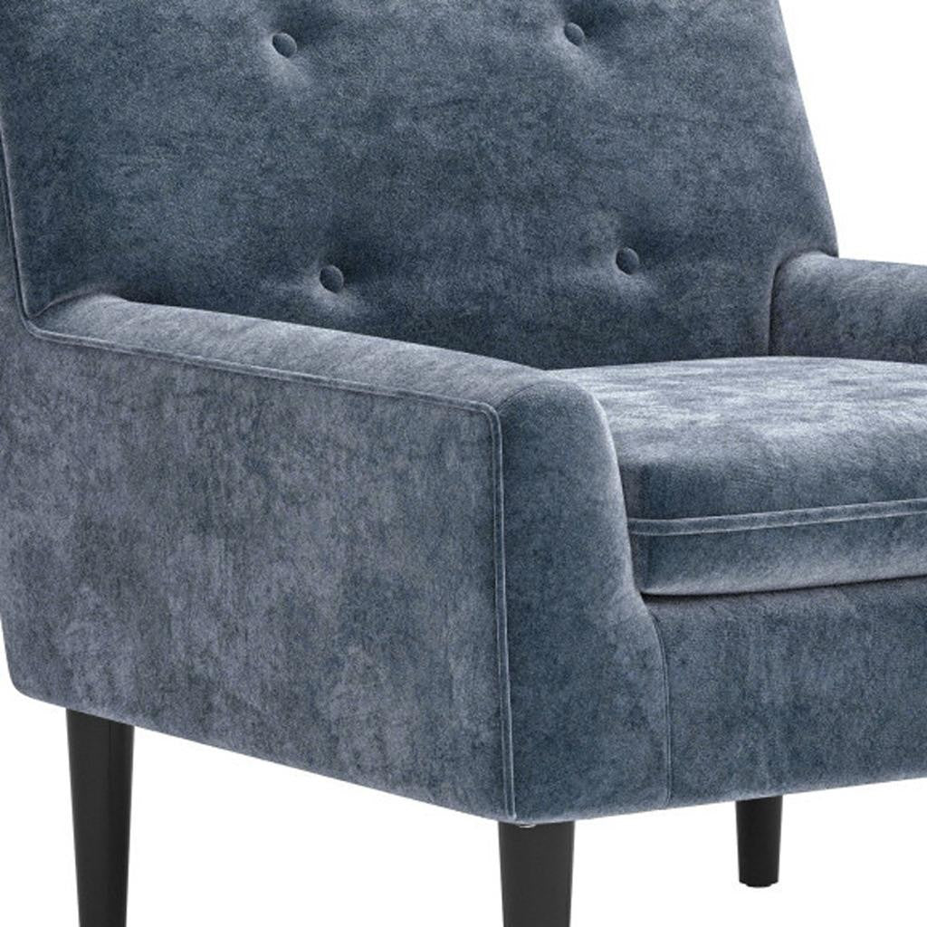 30" Gray Upholstered Arm Chair-5