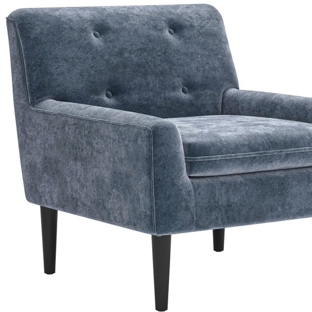 30" Gray Upholstered Arm Chair-6