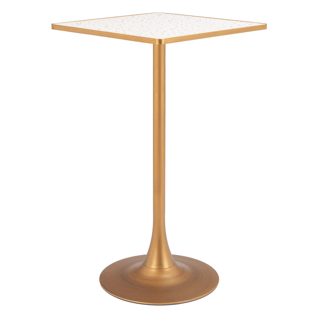 24" Wood Square Bar Table-2