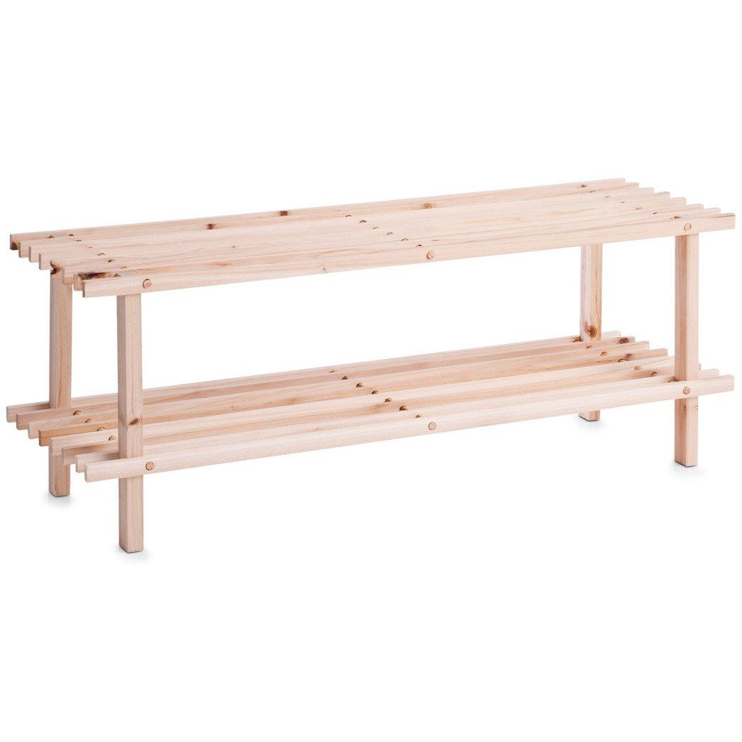 Zeller fa cipőtartó, 2 szintes (8081)-0