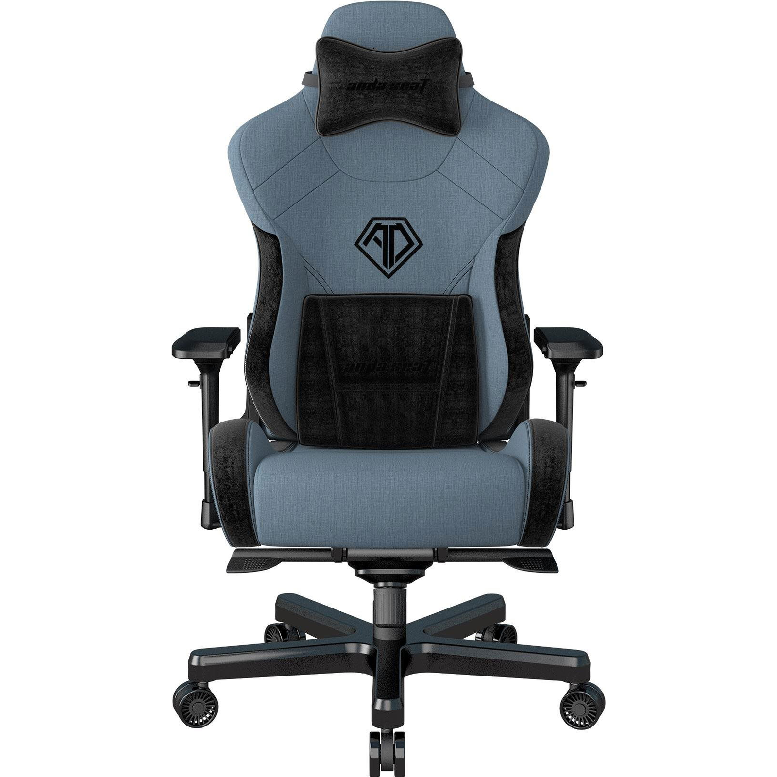 Scaun de gaming pentru birou T-Pro 2 XL Anda Seat, albastru, rotativ (AD12XLLA-01-SB-F)-0