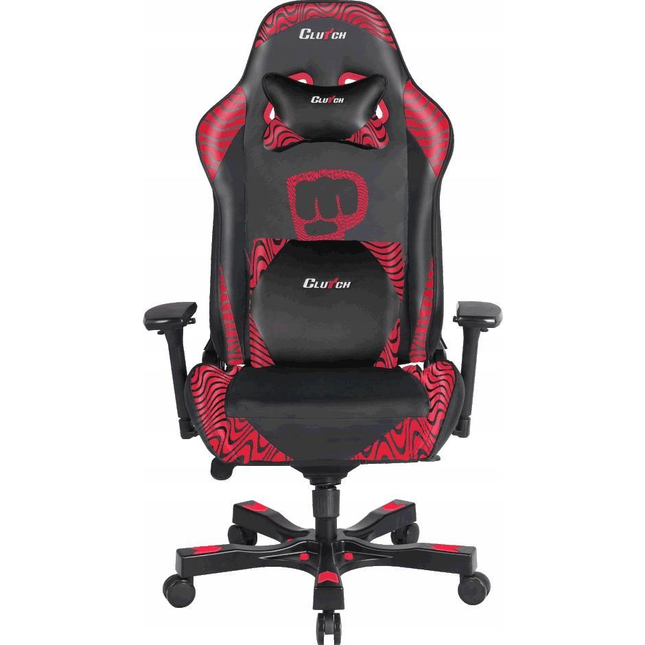 Fotel Clutch Chairz „PewDiePie” Edition Throttle czerwony (THPDP1) (THPDP1)-0