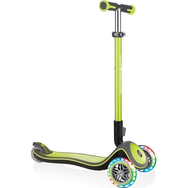 Trotineta pliabila Globber Elite Deluxe Lights Verde (444-406)-0