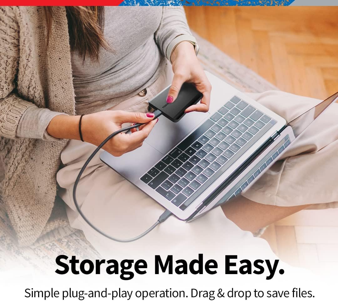 Toshiba Canvio Basics Portable Drive for Windows PCs