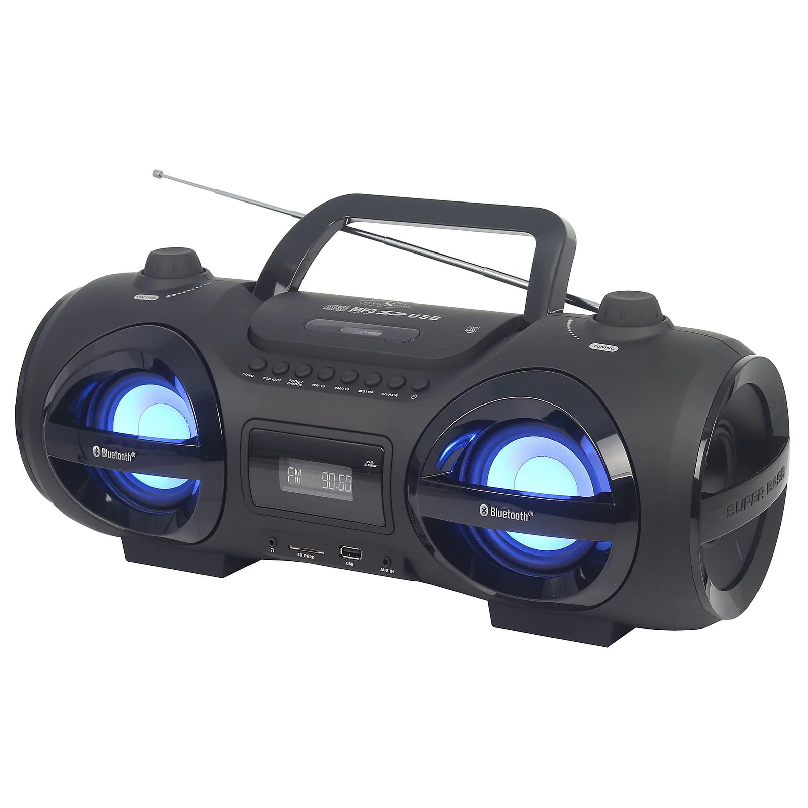 Radioodtwarzacz Reflexion Reflexion CDR900BT Boombox BT schwarz (CDR900BT)-0