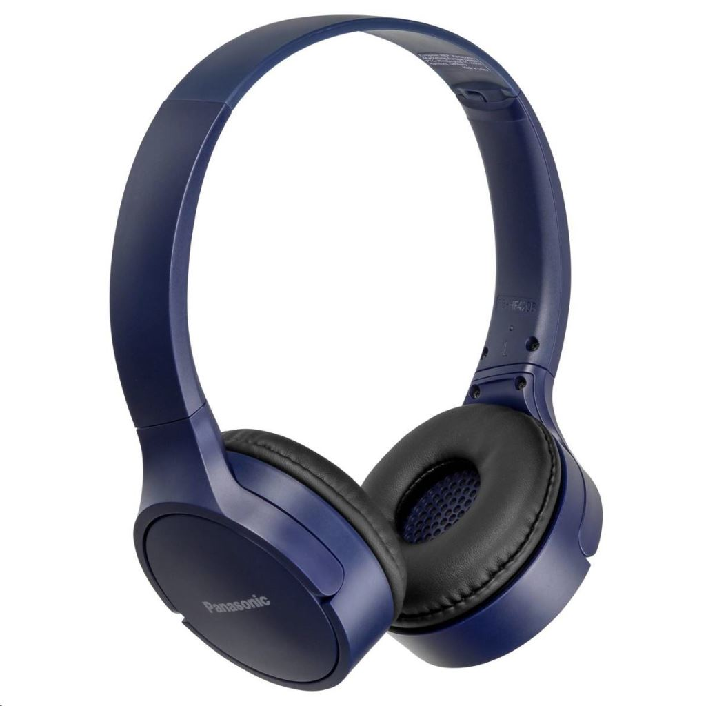 Слушалки PANASONIC RB-HF420BE-A, Extra Bass Wireless, on-Ear, Син (RB-HF420BE-A)-0