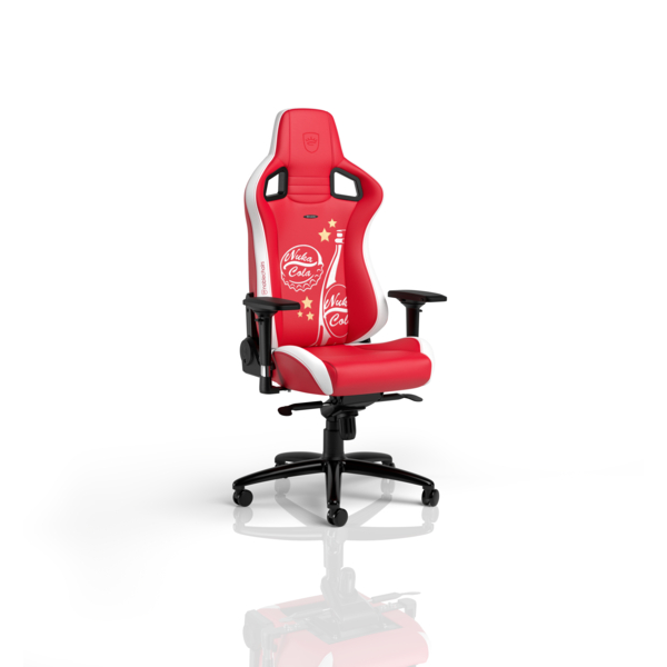 Scaun gaming, Noblechairs, Rosu (NBL-PU-FNC-001)-0
