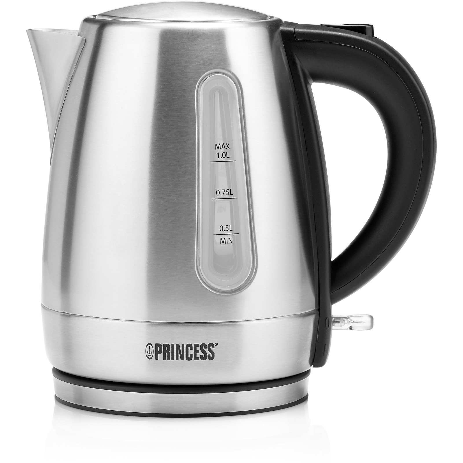 Rychlovarná konvice Princess 236023 2200 W 1 l stříbrná/šedá (236023)-0