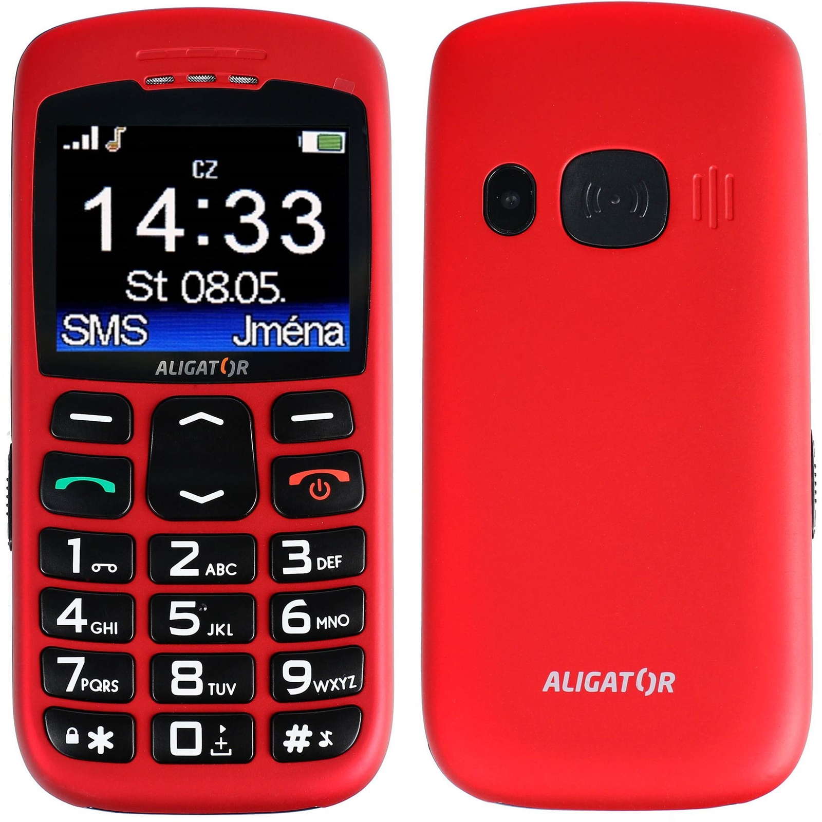 Aligator A670 Senior Red (A670R)-0