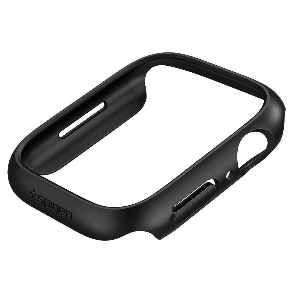 Spigen Thin Fit Apple Watch Series 7 (45mm) tok fekete (ACS04174) (ACS04174)-0
