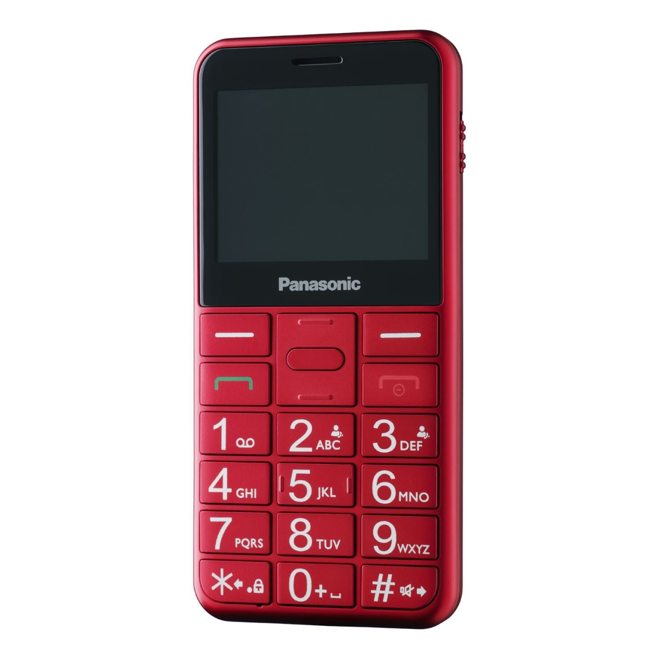Mobilný telefón Panasonic KX-TU155 64 MB 2G červený (KX-TU155EXRN)-0