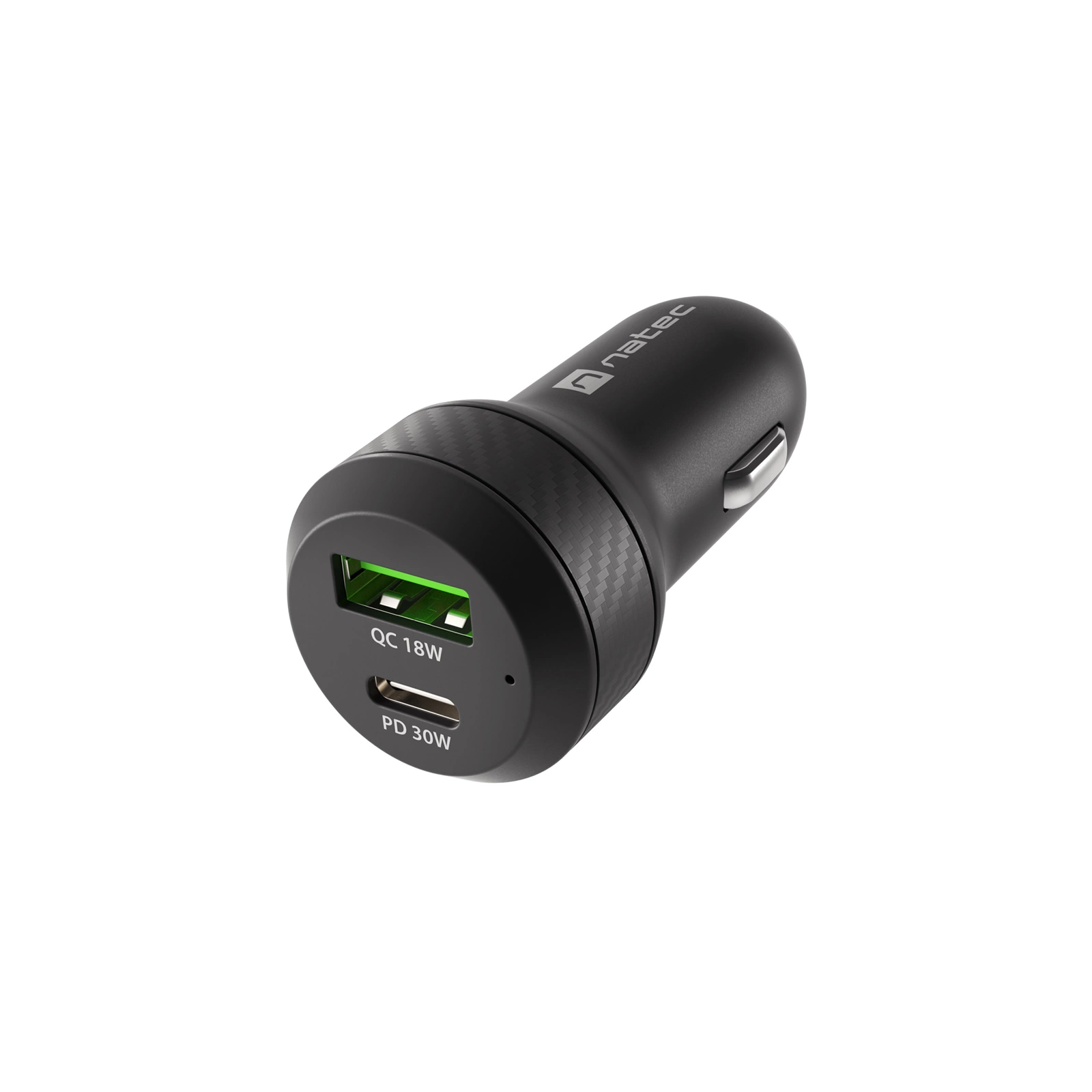 Nabíjačka do auta , USB typ C Natec 5 mA (NUC-1980)-0