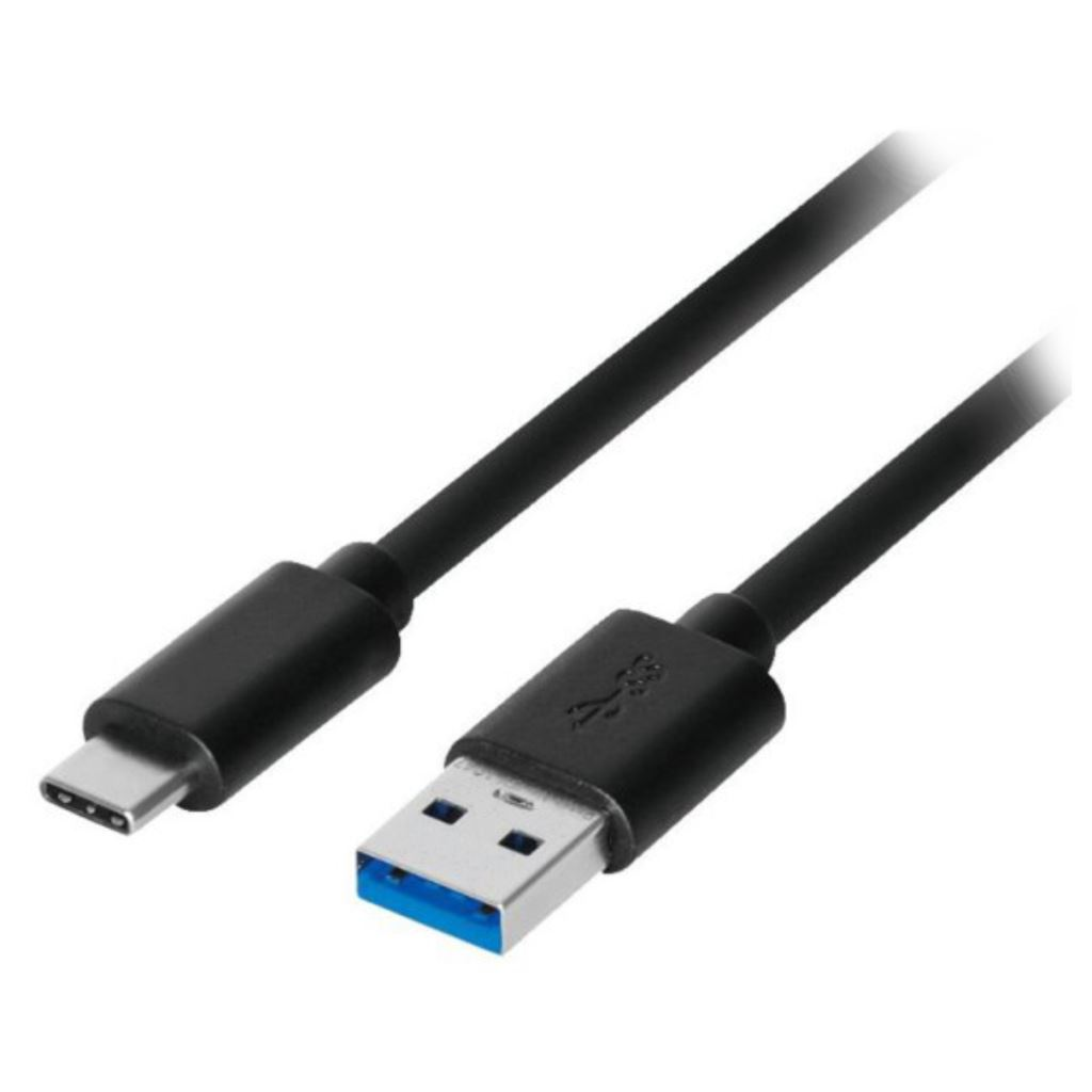 Kabel USB Akyga USB-A - USB-C 0.5 m Czarny (AK-USB-24) (AK-USB-24)-0