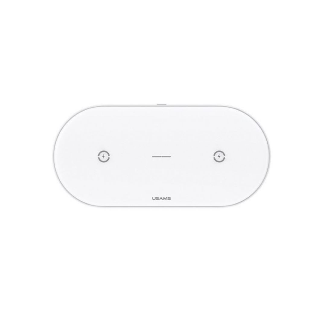 Nabíjačka indukčná Usams CD120JN01 10W biela (CD120JN01)-0