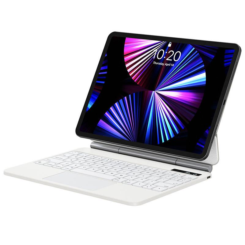Baseus Brilliance Pro iPad 10 10.9" tok billentyűzettel fehér (ARJK020002) (ARJK020002)-0
