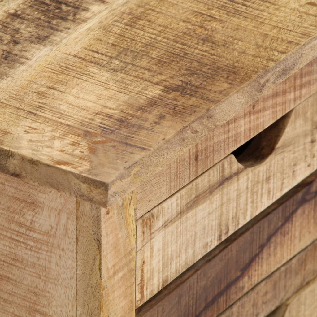 vidaXL TV Stand 47.2"x11.8"x15.7" Solid Wood Mango-2