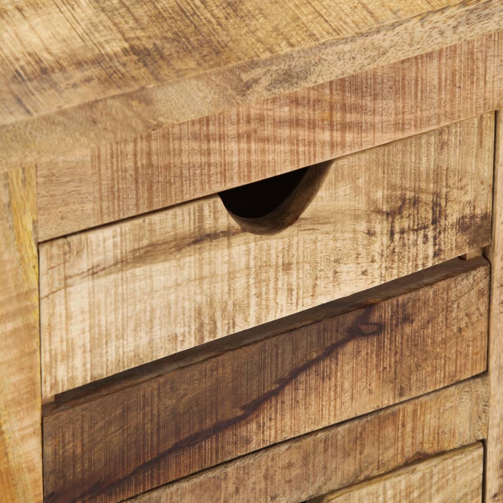 vidaXL TV Stand 47.2"x11.8"x15.7" Solid Wood Mango-3