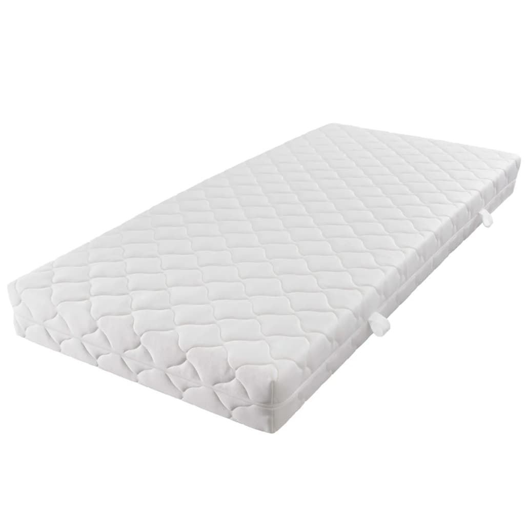 NNEVL Mattress with a Washable Cover 203x153x17 cm-0