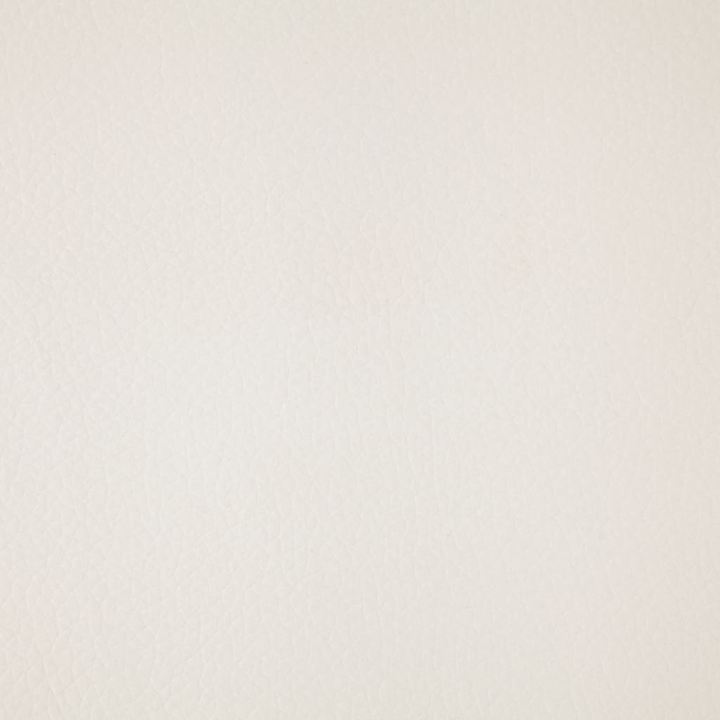 vidaXL Cube Armchair Cream Fabric-3