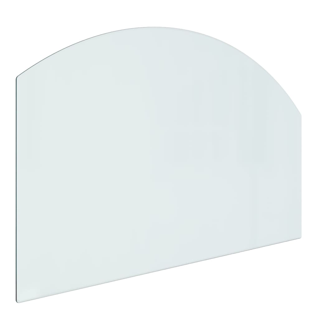 NNEVL Fireplace Glass Plate 80x50 cm-1