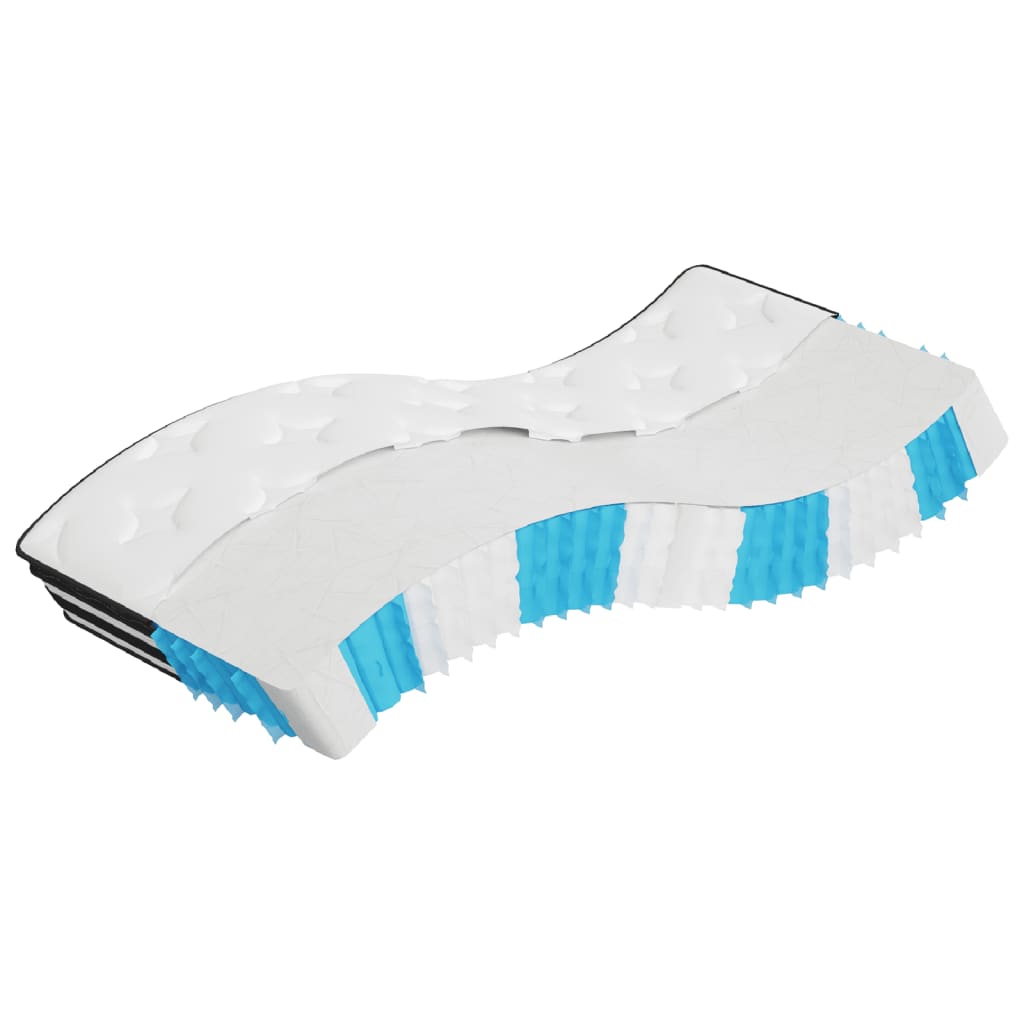 NNEVL Pocket Spring Mattress Medium 90x190 cm-0
