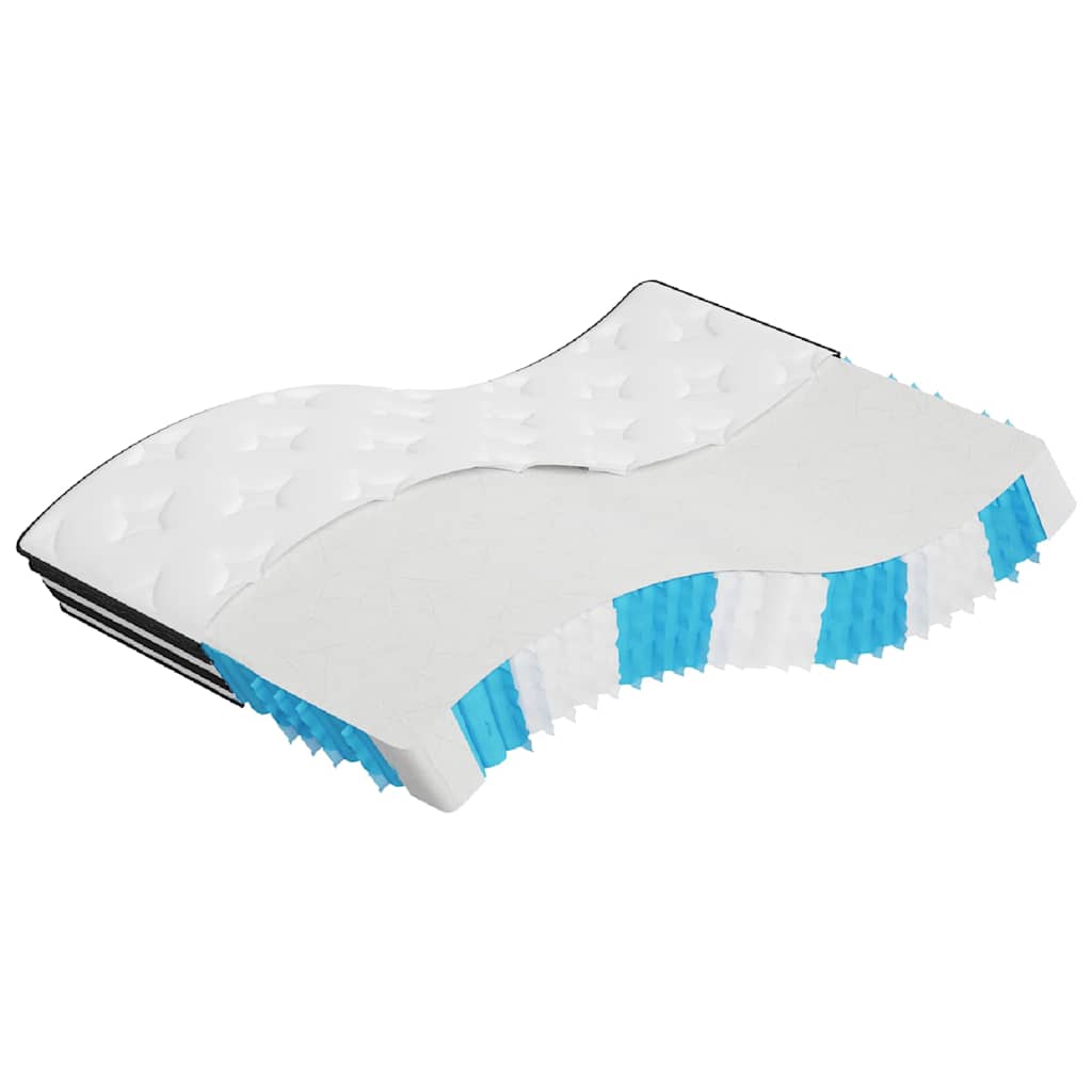 NNEVL Pocket Spring Mattress Medium 137x190 cm-0