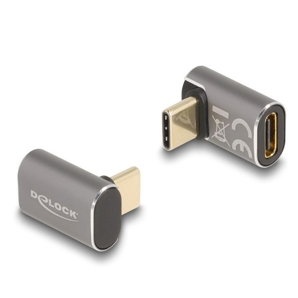 Delock USB-adapter 40 Gb/s USB Type-C PD 3.0 100 W 8K 60 Hz szürke (60054) (60054)-0