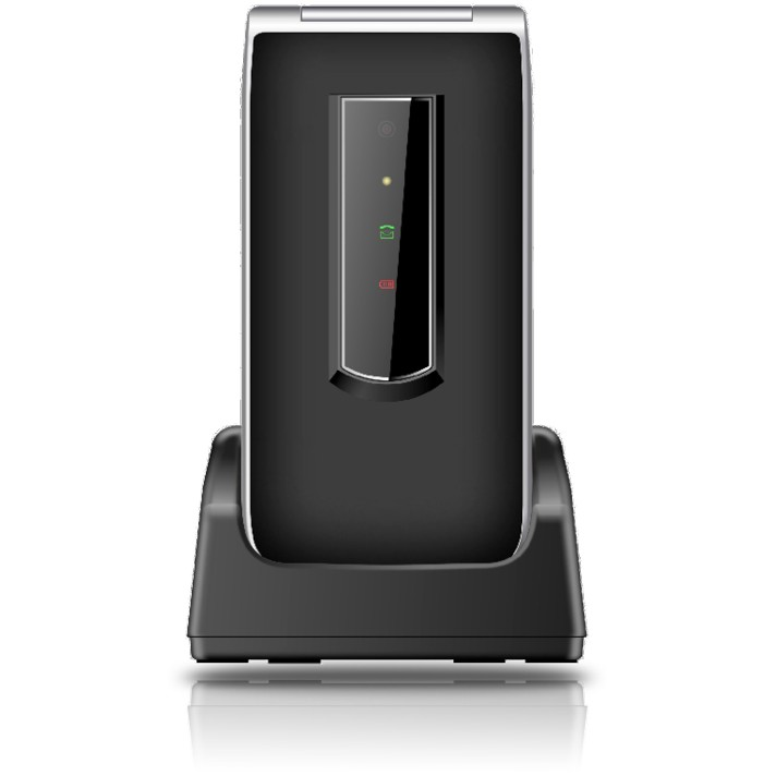 Beafon SL495 Mobiltelefon - Kinyitható, Fekete (SL495_EU001BS)-0